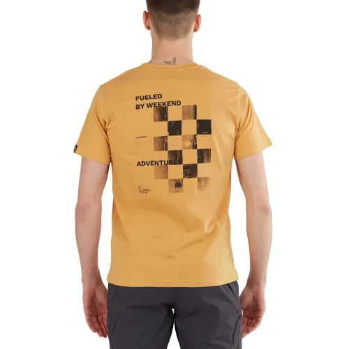 Fundango Basic - T Logo-7 T-shirt Fundango Basic - T Logo-7 T-shirt Férfi Póló 614-cinnamon