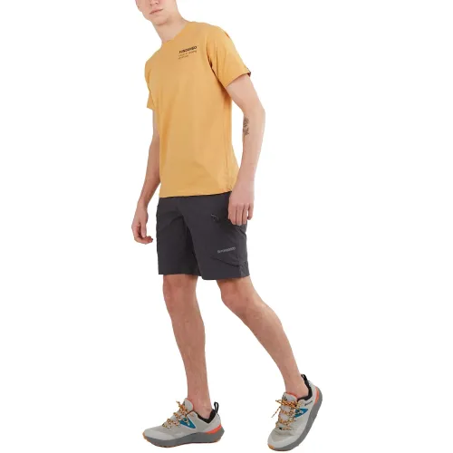 Fundango Basic - T Logo-7 T-shirt Fundango Basic - T Logo-7 T-shirt Férfi Póló 614-cinnamon