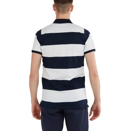 Fundango Incognito Stripe Poloshirt Fundango Incognito Stripe Poloshirt Férfi Galléros póló 481-dark navy