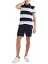 Fundango Incognito Stripe Poloshirt Fundango Incognito Stripe Poloshirt Férfi Galléros póló 481-dark navy