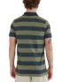 Fundango Incognito Stripe Poloshirt Fundango Incognito Stripe Poloshirt Férfi Galléros póló 590-oliv