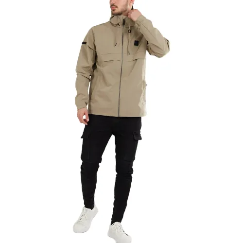 Fundango Clayton Casual Jacket Férfi Utcai Kabát 636-cashmere