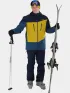Fundango Privet Allmountain Jacket Férfi Síkabát 465-dark turquoise