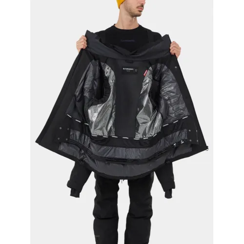 Fundango Telluride Ski Jacket Férfi Síkabát, Snowboard kabát 890-black