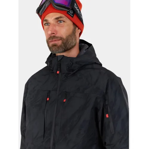 Fundango Baily ECO Allmountain Jacket Férfi Síkabát 893-black camouflage