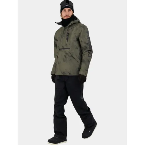 Fundango Tilbury ECO Logo Anorak Fundango Tilbury ECO Logo Anorak Férfi Síkabát, Snowboard kabát 560-willow