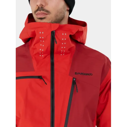 Fundango Manota 3L Shell Jacket Fundango Manota 3L Shell Jacket Férfi Síkabát, Snowboard kabát 281-redorange