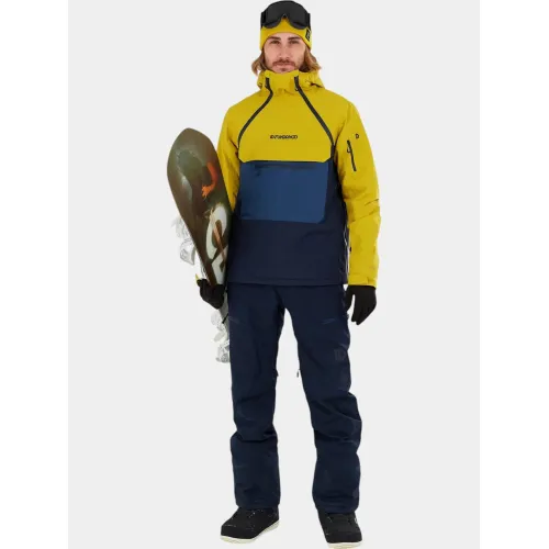 Fundango Hydra ECO Anorak Fundango Hydra ECO Anorak Férfi Síkabát, Snowboard kabát 513-citronelle