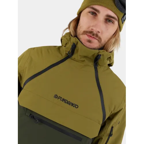 Fundango Hydra ECO Anorak Fundango Hydra ECO Anorak Férfi Síkabát, Snowboard kabát 565-moss