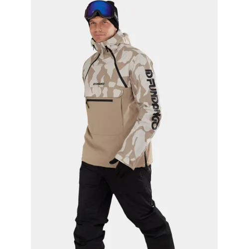 Fundango Hydra ECO Anorak Férfi Síkabát 635-walnut