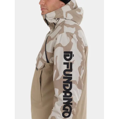 Fundango Hydra ECO Anorak Férfi Síkabát 635-walnut