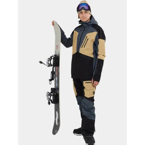Fundango Rigel ECO 3L Jacket Férfi Síkabát 235-dirt yellow