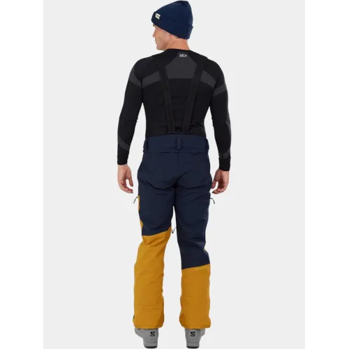 Fundango Teak Colourblock Pants Férfi Sínadrág, Snowboard nadrág 486-patriot blue