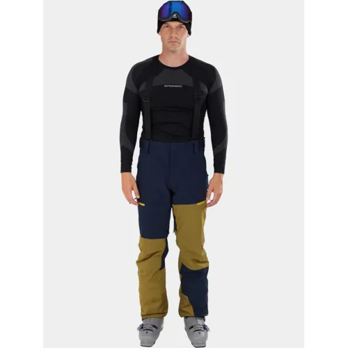 Fundango Teak Colourblock Pants Férfi Sínadrág, Snowboard nadrág 565-moss