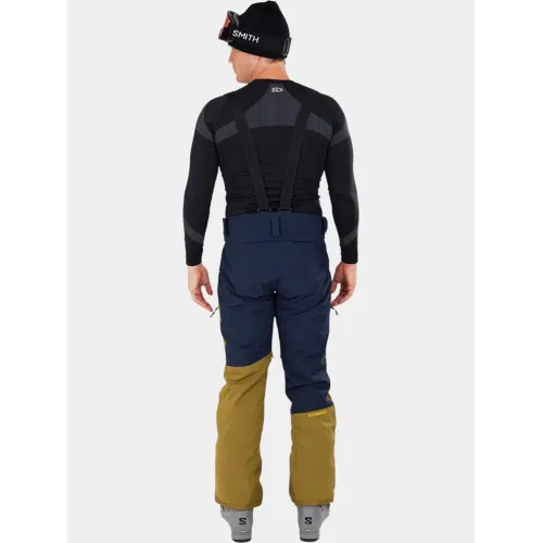 Fundango Teak Colourblock Pants Férfi Sínadrág, Snowboard nadrág 565-moss