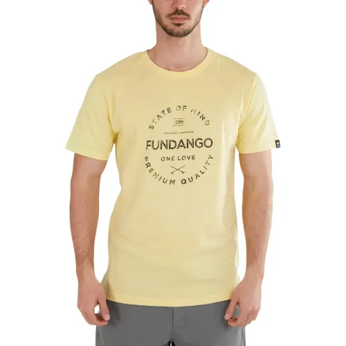 Fundango Basic-T Logo 04 Férfi Póló 205-corn