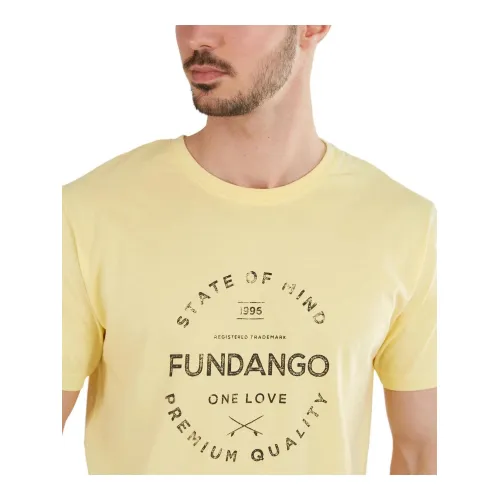 Fundango Basic-T Logo 04 Férfi Póló 205-corn