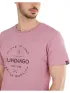 Fundango Basic-T Logo 04 Férfi Póló 345-raspberry