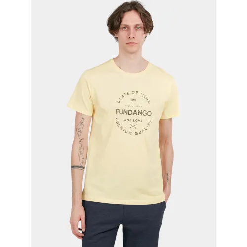 Fundango Basic-T Logo 04 Férfi Póló 205-corn