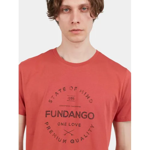 Fundango Basic-T Logo 04 Fundango Basic-T Logo 04 Férfi Póló 281-redorange