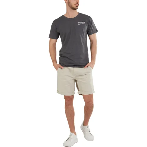 Fundango Basic-T Logo 07 Férfi Póló 755-steel