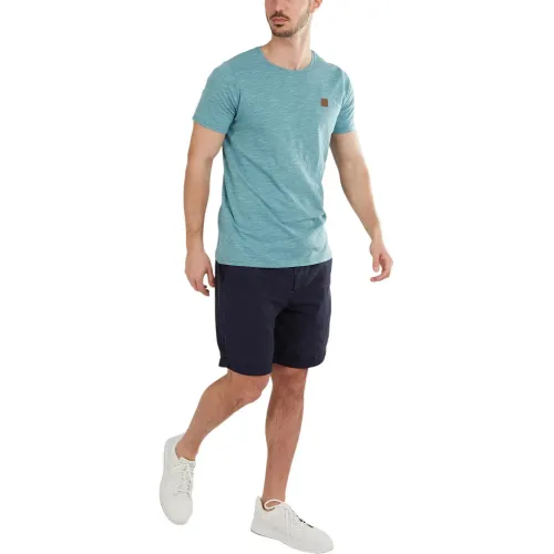 Fundango Jaggy Structured T-Shirt Fundango Jaggy Structured T-Shirt Férfi Póló 514-pistatia