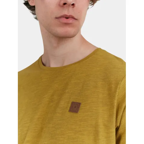 Fundango Jaggy Structured T-shirt Fundango Jaggy Structured T-shirt Férfi Póló 560-willow