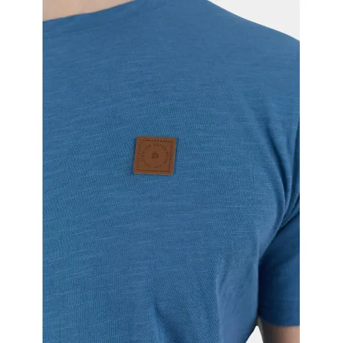 Fundango Jaggy Structured T-shirt Férfi Póló 462-capri