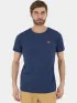 Fundango Jaggy Structured T-shirt Férfi Póló 486-patriot blue