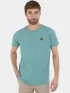 Fundango Jaggy Structured T-shirt Férfi Póló 514-light pistatia