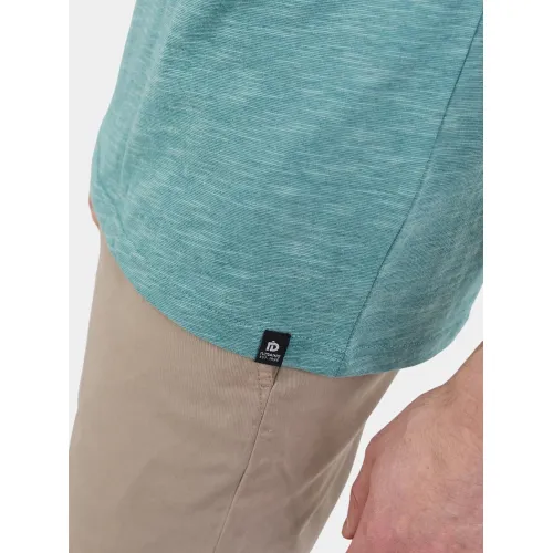 Fundango Jaggy Structured T-shirt Férfi Póló 514-light pistatia