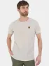 Fundango Jaggy Structured T-shirt Férfi Póló 610-sand
