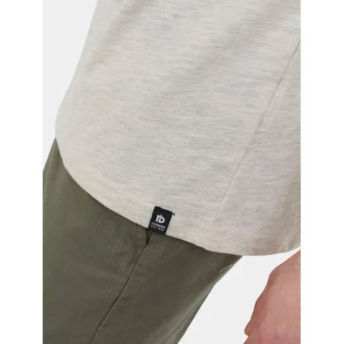 Fundango Jaggy Structured T-shirt Férfi Póló 610-sand