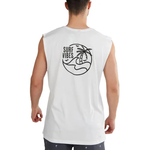 Fundango Glader Tank-T Fundango Glader Tank-T Férfi Póló 100-white