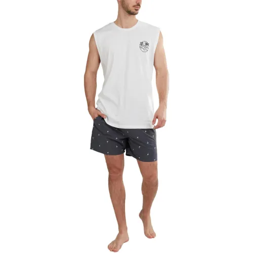Fundango Glader Tank-T Fundango Glader Tank-T Férfi Póló 100-white