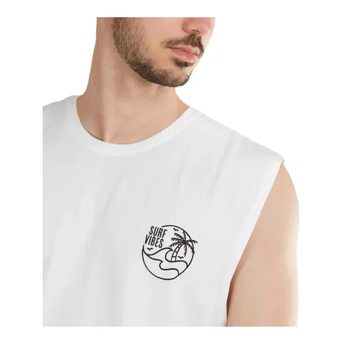 Fundango Glader Tank-T Fundango Glader Tank-T Férfi Póló 100-white
