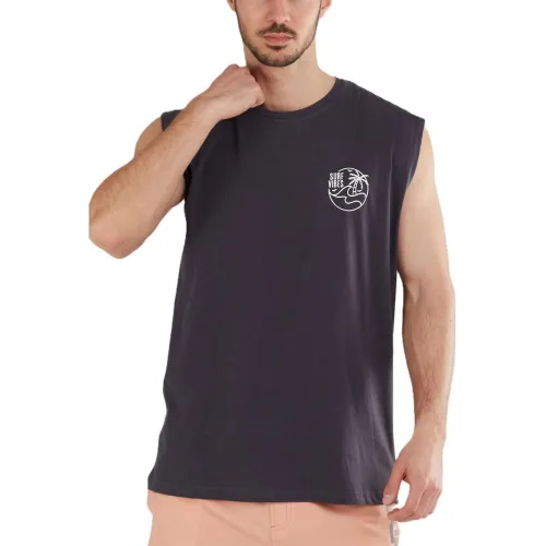 Fundango Glader Tank-T Fundango Glader Tank-T Férfi Póló 892-washed black