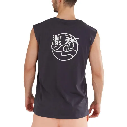 Fundango Glader Tank-T Fundango Glader Tank-T Férfi Póló 892-washed black