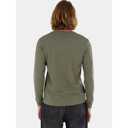 Fundango Justin Longsleeve T-shirt Fundango Justin Longsleeve T-shirt Férfi Hosszú ujjú póló 590-oliv