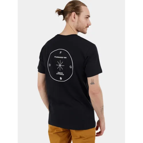 Fundango Compass Graphic-T Férfi Póló 890-black