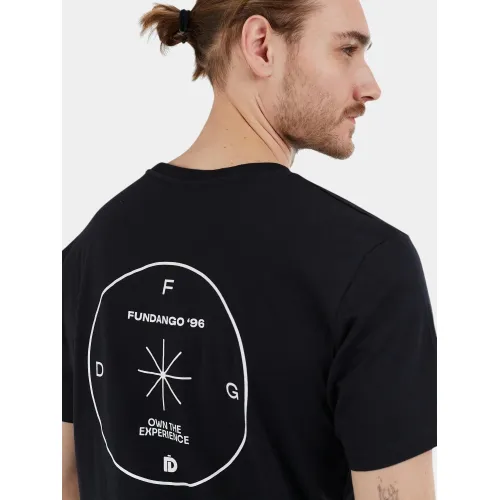 Fundango Compass Graphic-T Férfi Póló 890-black