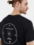 Fundango Compass Graphic-T Férfi Póló 890-black