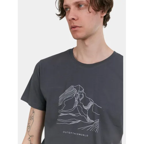 Fundango Mountain Graphic-T Fundango Mountain Graphic-T Férfi Póló 755-steel