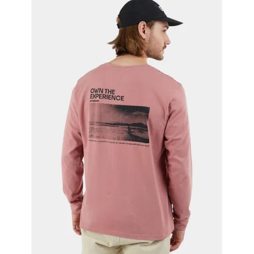 Fundango Surfer Graphic-T Fundango Surfer Graphic-T Férfi Hosszú ujjú póló 325-smoke rose