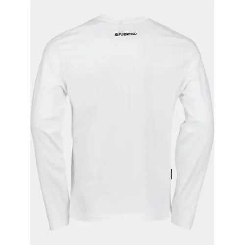 Fundango Essential Graphic Long-T Fundango Essential Graphic Long-T Férfi Hosszú ujjú póló 101-blanc