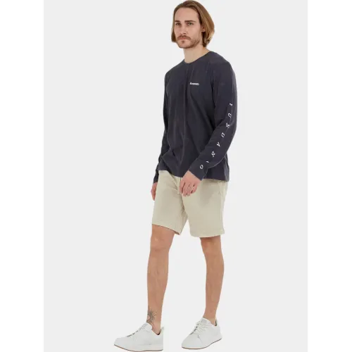 Fundango Essential Graphic Long-T Fundango Essential Graphic Long-T Férfi Hosszú ujjú póló 892-washed black