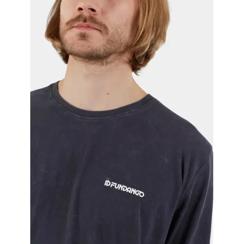 Fundango Essential Graphic Long-T Fundango Essential Graphic Long-T Férfi Hosszú ujjú póló 892-washed black