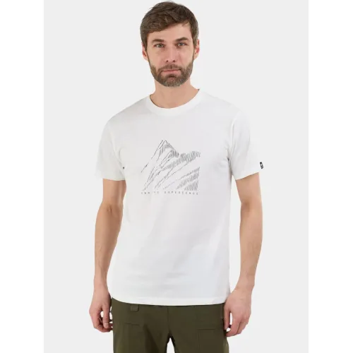 Fundango Montes Graphic-T Férfi Póló 170-stone