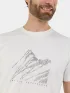 Fundango Montes Graphic-T Férfi Póló 170-stone