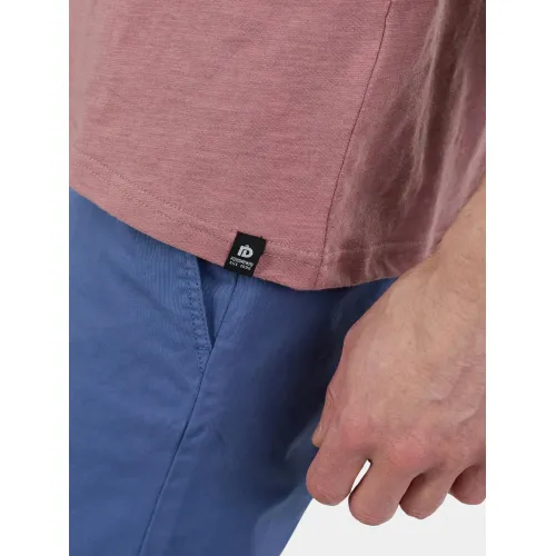 Fundango Jaggy II Structured T-shirt Férfi Póló 325-smoke rose